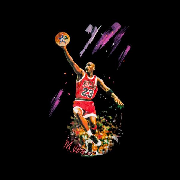 Bulls Star Michael Jordan