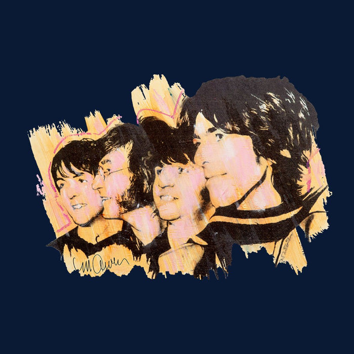 Sidney Maurer Original Portrait Of The Beatles Side Profile Womens Vest - Womens Vest