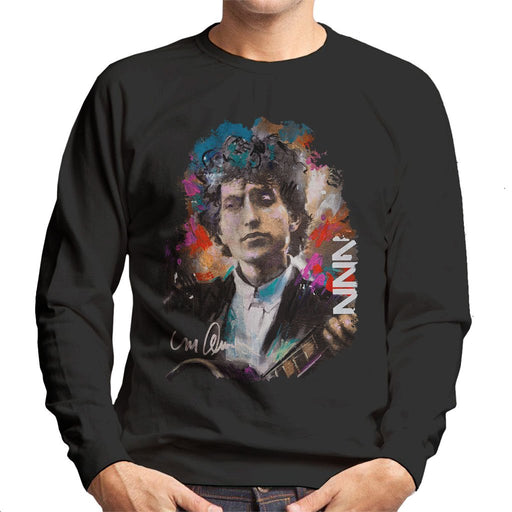 Sidney Maurer Original Portrait Of Bob Dylan Mens Sweatshirt - Mens Sweatshirt