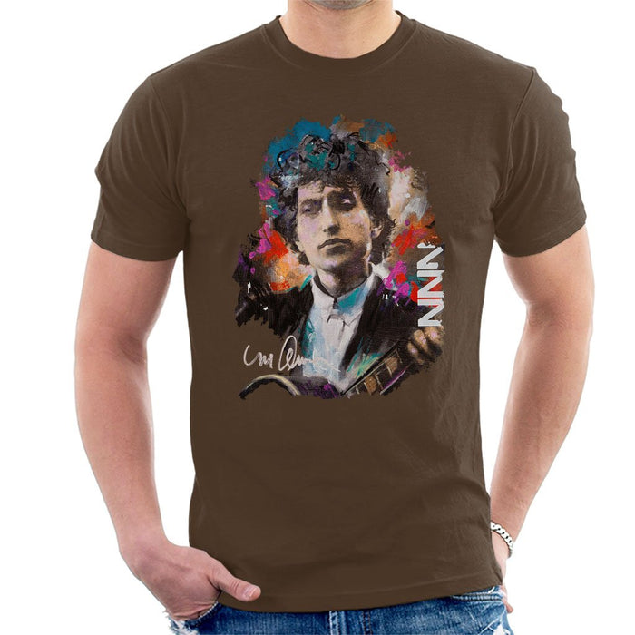 Sidney Maurer Original Portrait Of Bob Dylan Mens T-Shirt - Mens T-Shirt
