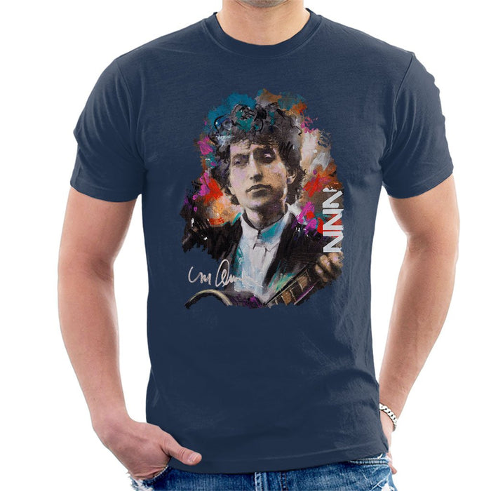 Sidney Maurer Original Portrait Of Bob Dylan Mens T-Shirt - Mens T-Shirt
