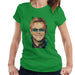 Sidney Maurer Original Portrait Of Elton John Womens T-Shirt - Womens T-Shirt