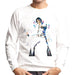 Sidney Maurer Original Portrait Of Elvis Presley Mens Sweatshirt - Mens Sweatshirt