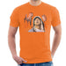 Sidney Maurer Original Portrait Of Eminem Mens T-Shirt - Small / Orange - Mens T-Shirt
