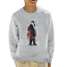 Sidney Maurer Original Portrait Of Frank Sinatra Side Shot Kids Sweatshirt - Kids Boys Sweatshirt