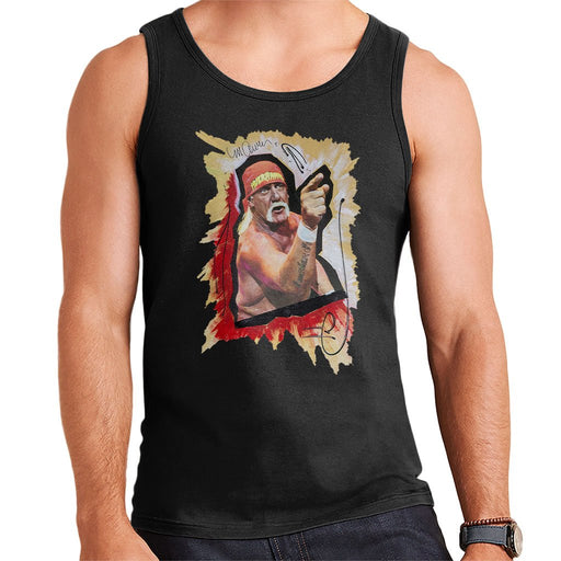 Sidney Maurer Original Portrait Of Hulk Hogan Mens Vest - Mens Vest