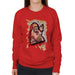 Sidney Maurer Original Portrait Of Hulk Hogan Womens Sweatshirt - Womens Sweatshirt