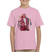 Sidney Maurer Original Portrait Of Kurt Cobain Guitar Kids T-Shirt - X-Small (3-4 yrs) / Light Pink - Kids Boys T-Shirt
