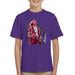 Sidney Maurer Original Portrait Of Kurt Cobain Guitar Kids T-Shirt - Kids Boys T-Shirt