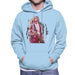 Sidney Maurer Original Portrait Of Kurt Cobain Guitar Mens Hooded Sweatshirt - Mens Hooded Sweatshirt