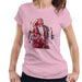 Sidney Maurer Original Portrait Of Kurt Cobain Guitar Womens T-Shirt - Small / Light Pink - Womens T-Shirt