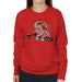 Sidney Maurer Original Portrait Of Kurt Cobain Singing Womens Sweatshirt - Womens Sweatshirt