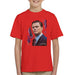 Sidney Maurer Original Portrait Of Leonardo DiCaprio Kids T-Shirt - Kids Boys T-Shirt
