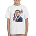 Sidney Maurer Original Portrait Of Leonardo DiCaprio Kids T-Shirt - Kids Boys T-Shirt