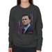 Sidney Maurer Original Portrait Of Leonardo DiCaprio Womens Sweatshirt - Womens Sweatshirt