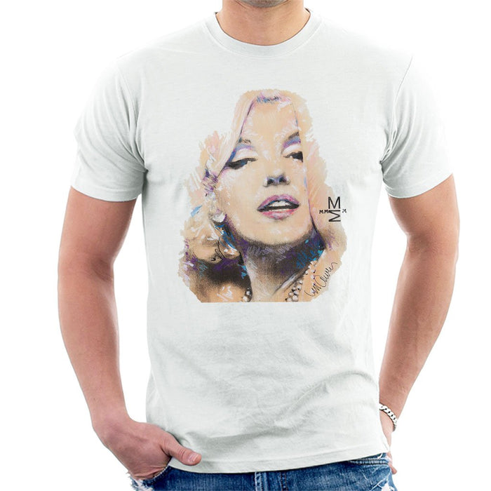 Sidney Maurer Original Portrait Of Marilyn Monroe Mens T-Shirt - Mens T-Shirt
