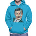 Sidney Maurer Original Portrait Of Mr Bean Rowan Atkinson Mens Hooded Sweatshirt - Mens Hooded Sweatshirt