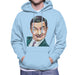 Sidney Maurer Original Portrait Of Mr Bean Rowan Atkinson Mens Hooded Sweatshirt - Mens Hooded Sweatshirt