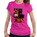Sidney Maurer Original Portrait Of Muhammad Ali Sonny Liston Knockout Womens T-Shirt - Hot Pink / Small - Womens T-Shirt