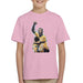 Sidney Maurer Original Portrait Of Pele Kids T-Shirt - X-Small (3-4 yrs) / Light Pink - Kids Boys T-Shirt