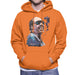 Sidney Maurer Original Portrait Of Stevie Wonder Mens Hooded Sweatshirt - Mens Hooded Sweatshirt