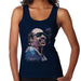 Sidney Maurer Original Portrait Of Stevie Wonder Womens Vest - Small / Navy Blue - Womens Vest