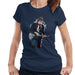 Sidney Maurer Original Portrait Of Bob Dylan On Bass Womens T-Shirt - Womens T-Shirt