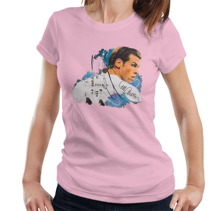 Sidney Maurer Original Portrait Of Gareth Bale Women's T-Shirt