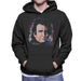 Sidney Maurer Original Portrait Of Johnny Cash Men's Hooded Sweatshirt
