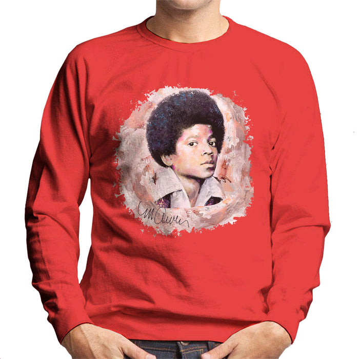 Sidney Maurer Original Portrait Of Michael Jackson Young Men's Sweatshirt