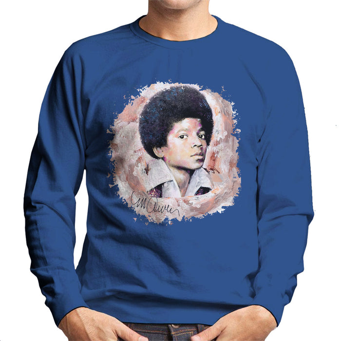 Sidney Maurer Original Portrait Of Michael Jackson Young Men's Sweatshirt