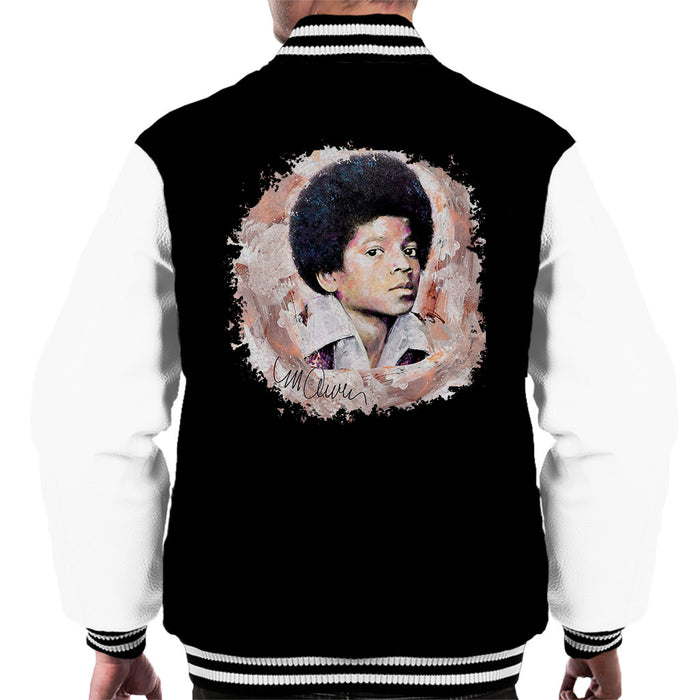 Sidney Maurer Original Portrait Of Michael Jackson Young Men's Varsity Jacket