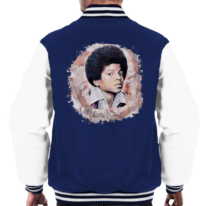 Sidney Maurer Original Portrait Of Michael Jackson Young Men's Varsity Jacket