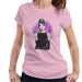 Sidney Maurer Original Portrait Of Audrey Hepburn Womens T-Shirt - Small / Light Pink - Womens T-Shirt