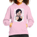 Sidney Maurer Original Portrait Of Jackie Chan Kids Hooded Sweatshirt - X-Small (3-4 yrs) / Light Pink - Kids Boys Hooded Sweatshirt