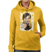 Sidney Maurer Original Portrait Of Jackie Chan Womens Hooded Sweatshirt - Womens Hooded Sweatshirt