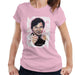 Sidney Maurer Original Portrait Of Jackie Chan Womens T-Shirt - Small / Light Pink - Womens T-Shirt