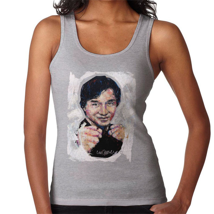 Sidney Maurer Original Portrait Of Jackie Chan Womens Vest - Womens Vest