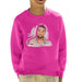 Sidney Maurer Original Portrait Of Kanye West Kids Sweatshirt - X-Small (3-4 yrs) / Hot Pink - Kids Boys Sweatshirt
