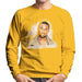 Sidney Maurer Original Portrait Of Kanye West Mens Sweatshirt - Small / Gold - Mens Sweatshirt