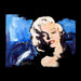 Sidney Maurer Original Portrait Of Marilyn Monroe Blonde Bombshell Kids Varsity Jacket - Kids Boys Varsity Jacket