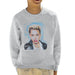 Sidney Maurer Original Portrait Of Miley Cyrus Licking Lips Kids Sweatshirt - Kids Boys Sweatshirt