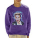 Sidney Maurer Original Portrait Of Miley Cyrus Licking Lips Kids Sweatshirt - Kids Boys Sweatshirt