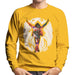 Sidney Maurer Original Portrait Of Michael Jackson This Is It Mens Sweatshirt - Small / Gold - Mens Sweatshirt
