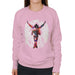 Sidney Maurer Original Portrait Of Michael Jackson This Is It Womens Sweatshirt - Small / Light Pink - Womens Sweatshirt