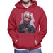 Sidney Maurer Original Portrait Of Nelson Mandela Mens Hooded Sweatshirt - Mens Hooded Sweatshirt