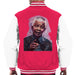Sidney Maurer Original Portrait Of Nelson Mandela Mens Varsity Jacket - Mens Varsity Jacket