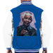 Sidney Maurer Original Portrait Of Nelson Mandela Mens Varsity Jacket - Small / Royal/White - Mens Varsity Jacket