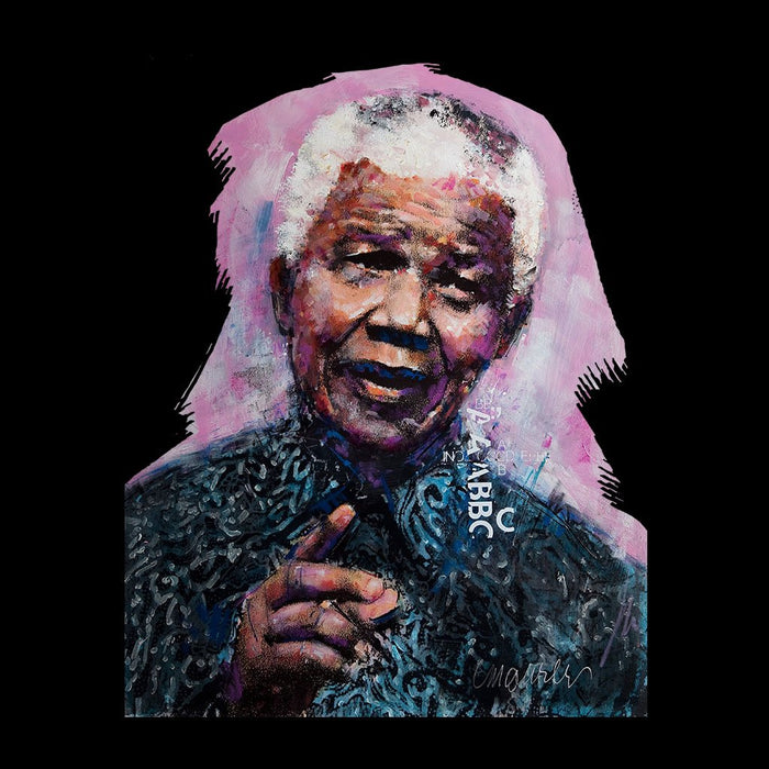 Sidney Maurer Original Portrait Of Nelson Mandela Mens Vest - Mens Vest