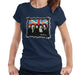 Sidney Maurer Original Portrait Of Queen Union Jack Womens T-Shirt - Womens T-Shirt